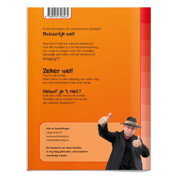 03a. Werkwoorden vervoegen? Een Lachertje! Deel 3: Voltooid deelwoord (antwoordboek) - Afbeelding 2